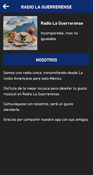 Radio La Guerrerense Screenshot 1
