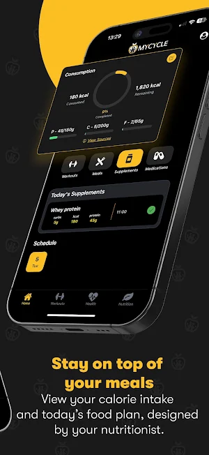 MyCycle Health tracker Screenshot 1