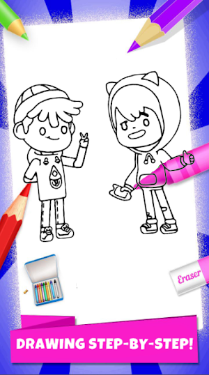 Tocalife Toca Boca Coloring Screenshot 3