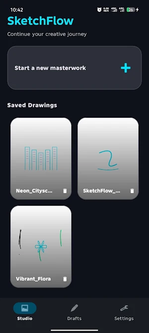 SketchFlow: Create & Draw Screenshot 1