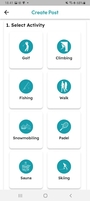 Activity Friend Finder Screenshot 0