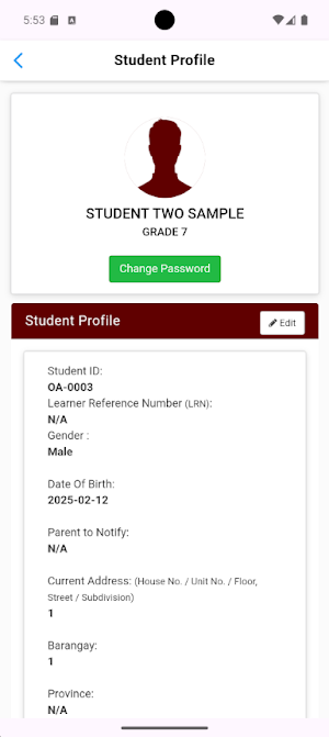 PCC School Mobile Screenshot 1