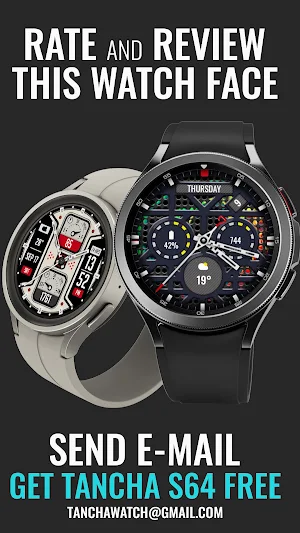 Tancha S70 Analog Watch Face Screenshot 3