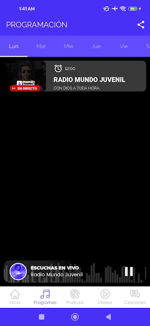 RADIO MUNDO JUVENIL Screenshot 2