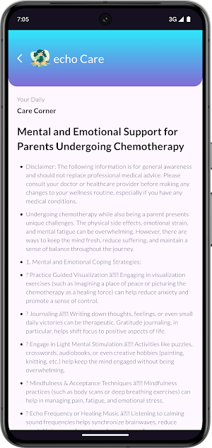 echo Care Screenshot 2