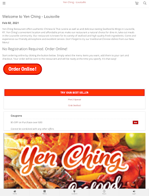 Yen Ching - Louisville Order Screenshot 3