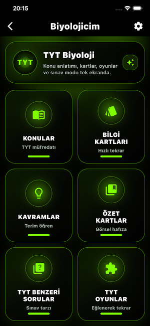 Biyolojicim Screenshot 1