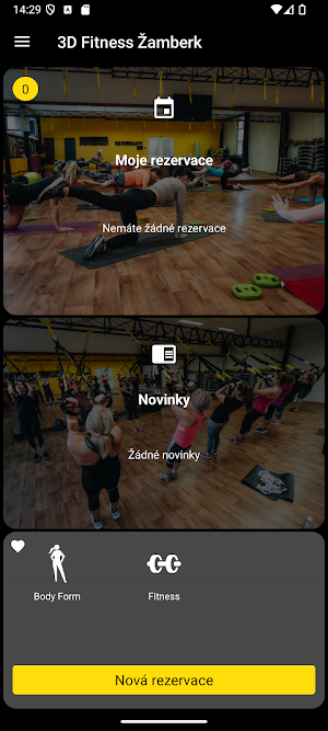 3D FITNESS Žamberk Screenshot 0
