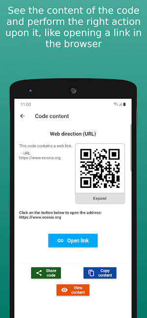 Super QR Code Reader Screenshot 1