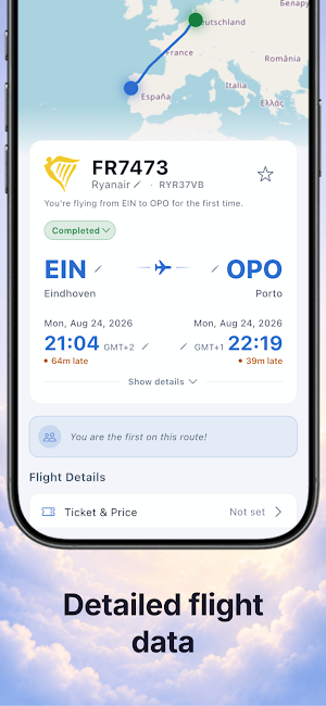 SkyJourney - Flight Logger Screenshot 1