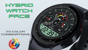 Pars Hybrid Watch Face Screenshot 2