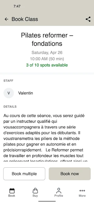 PUR REFORMER Screenshot 2