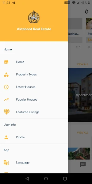 Aktaboot Real Estate Screenshot 0