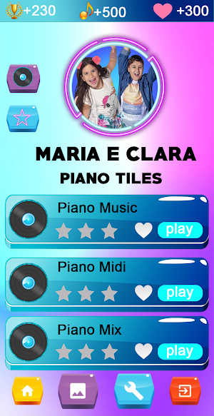 Maria e Clara Piano - Tiles Screenshot 0