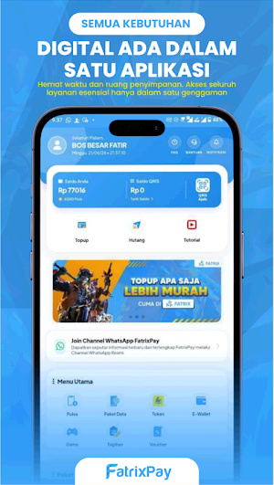 FatrixPay - TopupGame & PPOB Screenshot 0