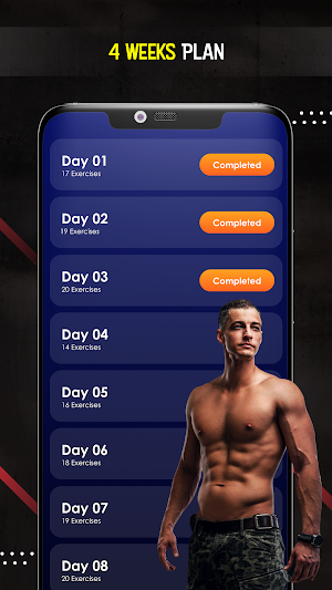 Home Workout for Men Screenshot 3
