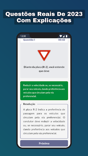 Simulado Detran 2024 Screenshot 2