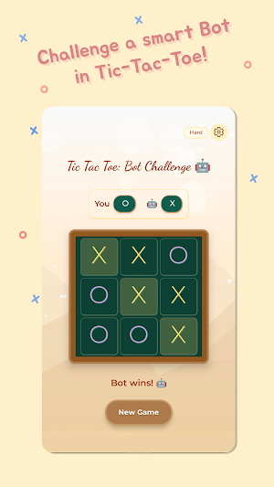 Tic Tac Toe: Bot Challenge Screenshot 0
