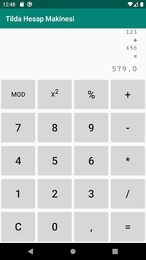 Tilda Hesap Makinası Screenshot 0