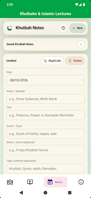 Khutbahs & Islamic Lectures Screenshot 3