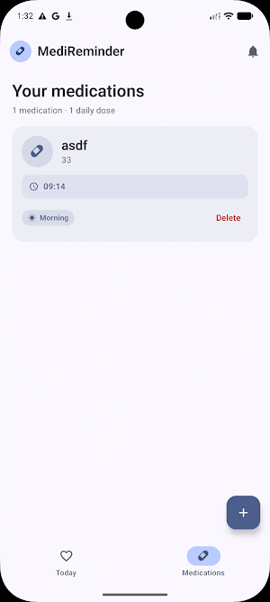 MediReminder Screenshot 1