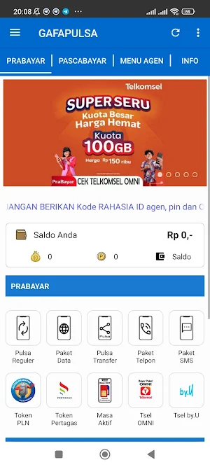 Gafapulsa Screenshot 1