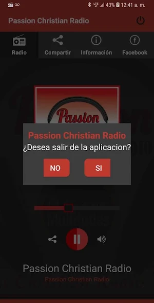 Passion Christian Radio Screenshot 2