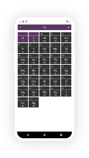 Sắp Xếp Nguyên Tố Screenshot 1