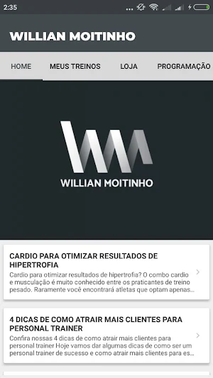 Willian Moitinho Screenshot 2
