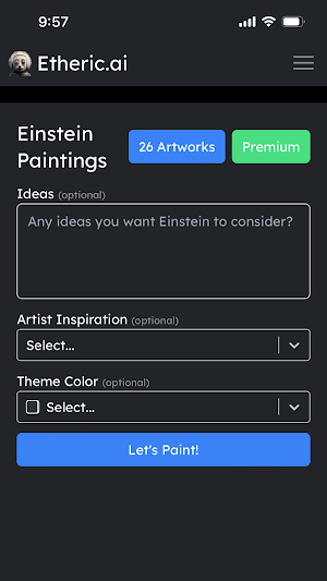 Etheric.ai Screenshot 1