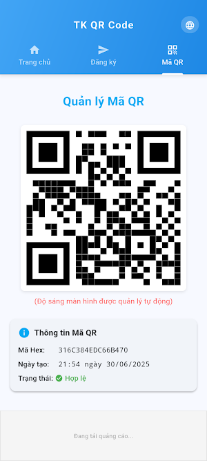 TK QR Code Screenshot 2