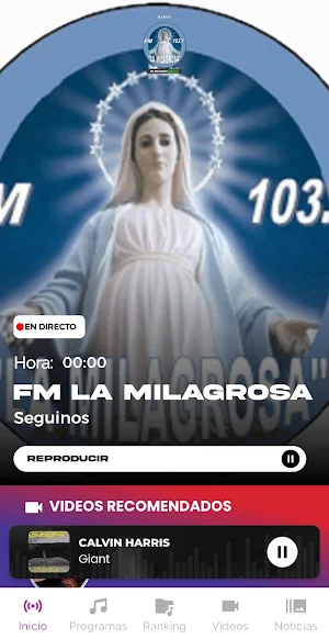 Radio La Milagrosa Screenshot 1
