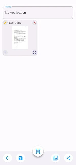 Simple Scanner Screenshot 3