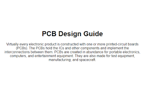 PCB Design Guide Screenshot 0