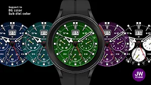 JW112 jwstudio watchface Screenshot 3