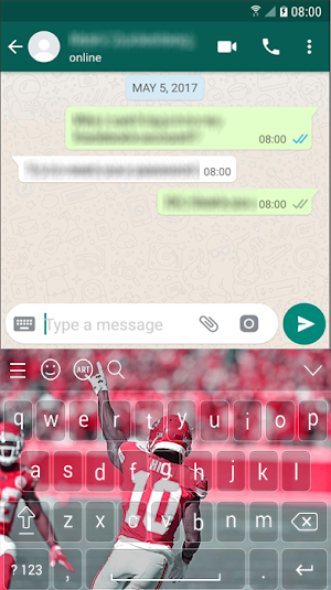 Tyreek Hill Chiefs Keyboard Theme 2020 For Lovers Screenshot 2