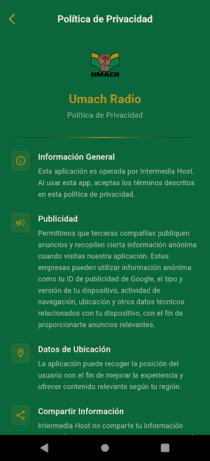 Umach Radio Screenshot 3