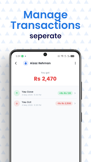 EvaBook - Ledger & Cashbook Screenshot 3