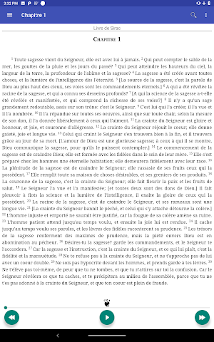 Livre de Sirac (livre audio) Screenshot 0