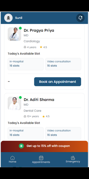 Felix Healthcare Screenshot 3
