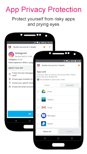 McAfee® Security for T-Mobile screenshot 2