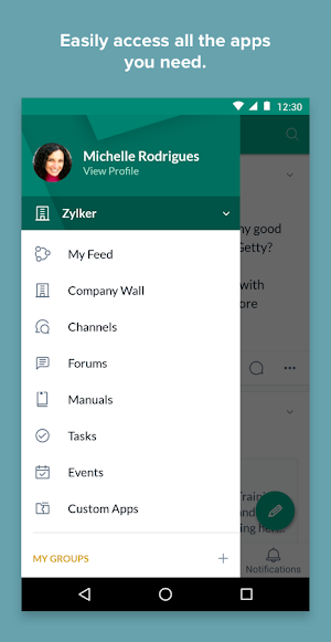 Zoho Connect screenshot 6