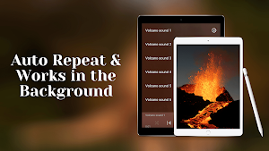Volcano and Lava sounds Screenshot 2