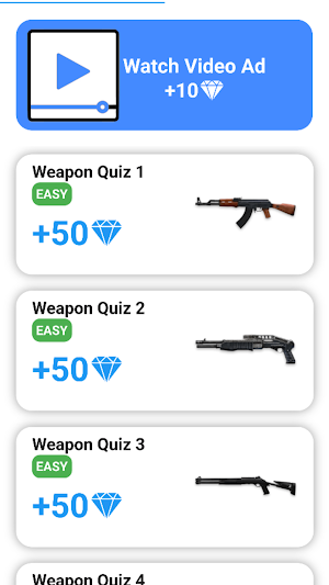 FFire Diamond Reward Quiz Screenshot 3