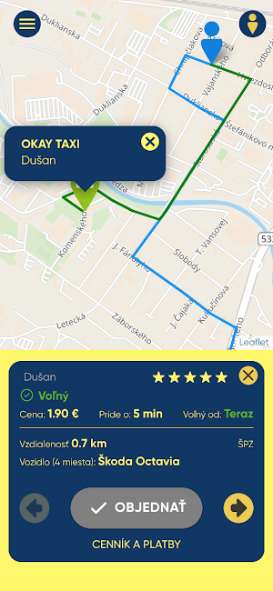 Okay Taxi SnV Screenshot 3