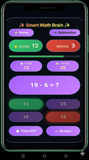Math Quiz Game Brain Training Screenshot 2