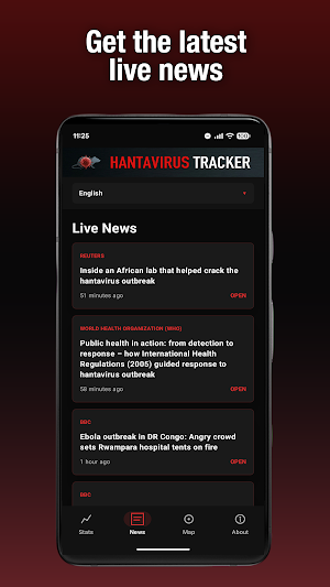 Hantavirus Tracker Screenshot 2