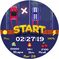 Arcade Car Animated Watch Face