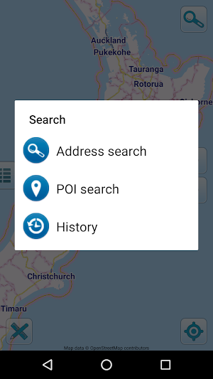 Map of New Zealand offline Screenshot 1