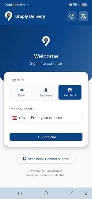 Droply Delivery Screenshot 0